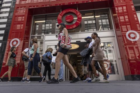 A Target store in New York, US, on July 28.