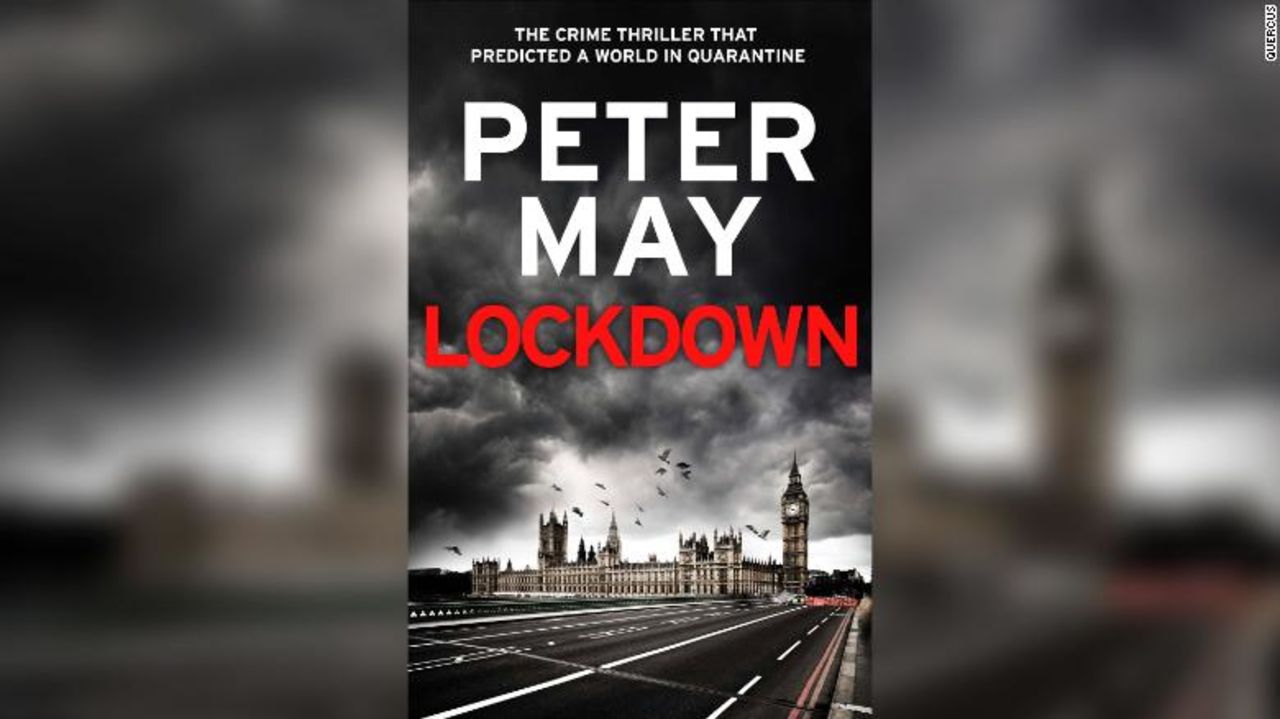 The cover of Peter May's book "Lockdown."