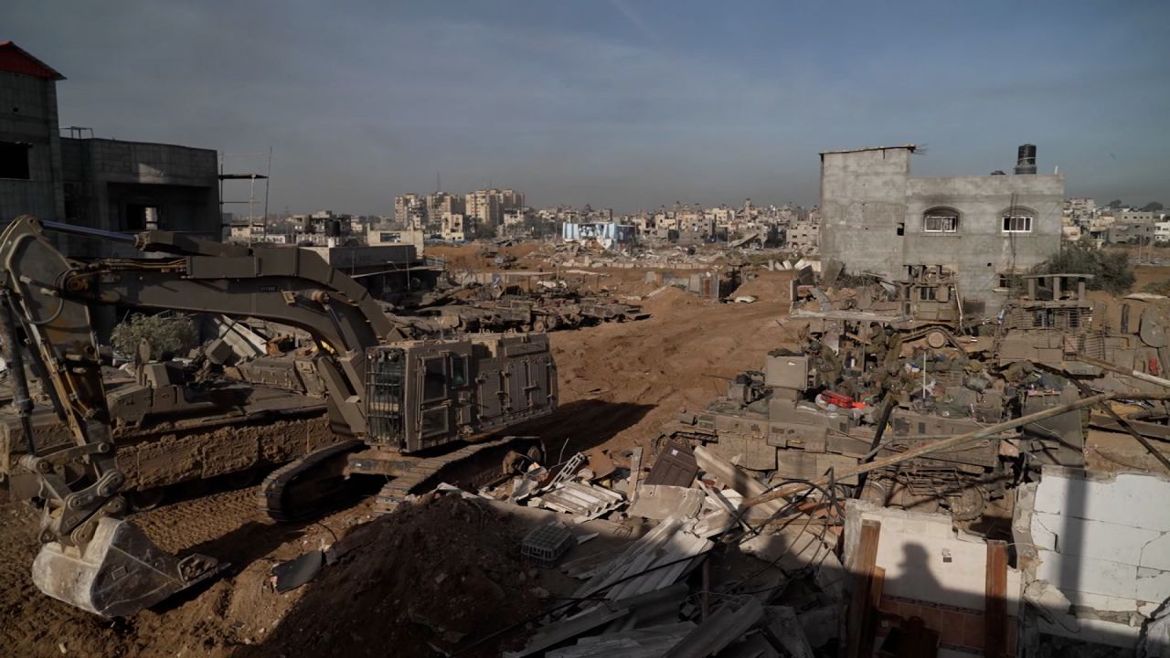 A view of central Gaza.