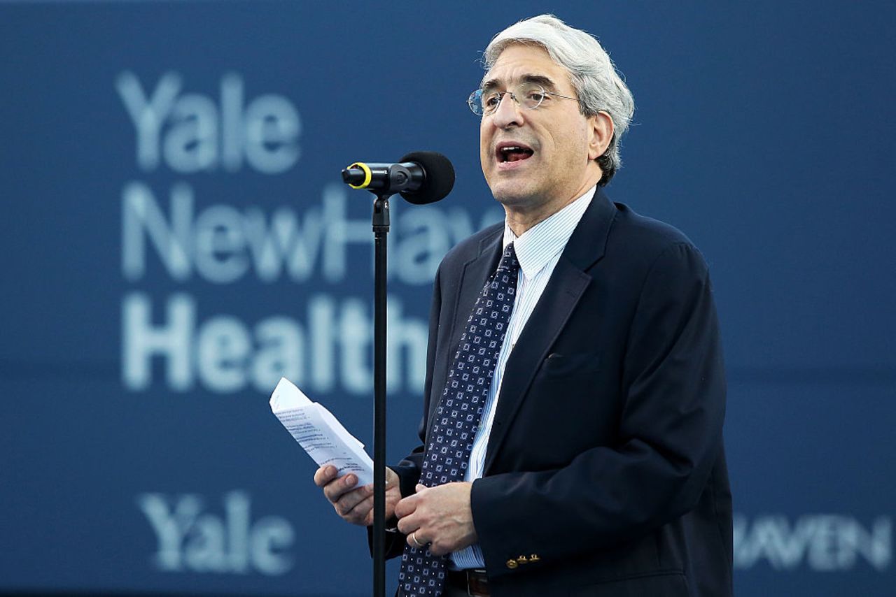 Yale University president Peter Salovey 