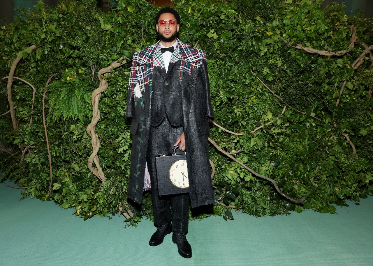 Ben Simmons attends The 2024 Met Gala in New York City, on May 6.