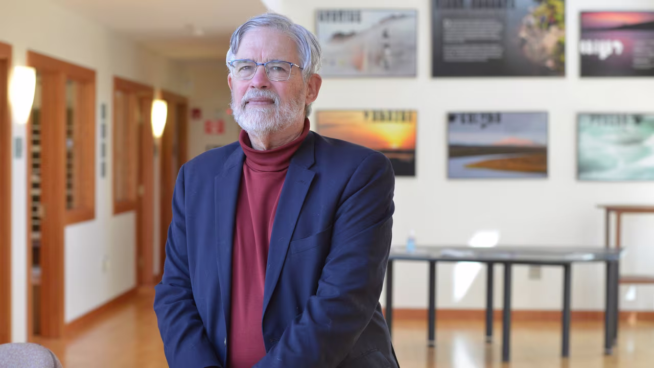 John Holdren, a professor of environmental science and policy at Harvard University is the the lead author on the letter is seen in Hyannis, Massachusetts on March 22. 