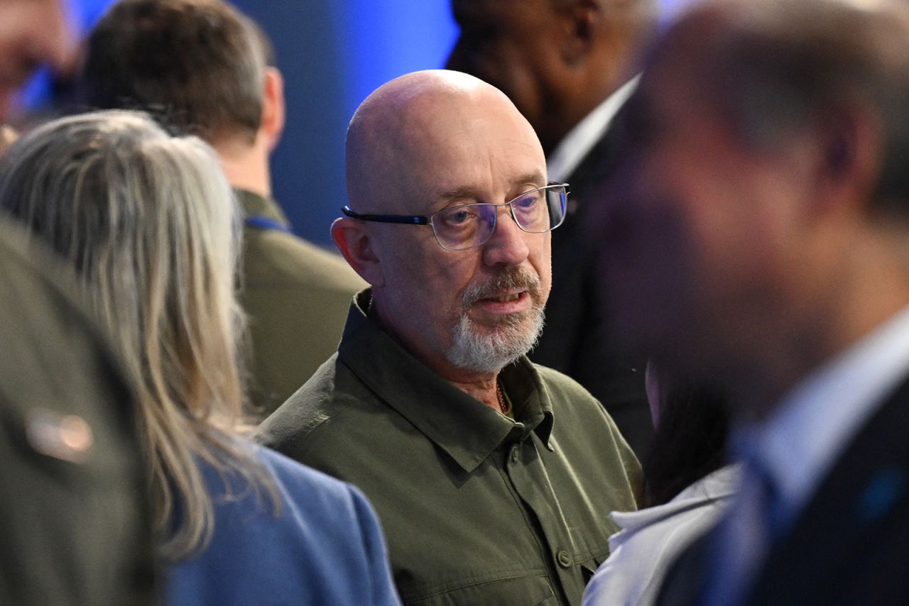 Oleksii Reznikov participates at a NATO Summit in Vilnius on July 12.