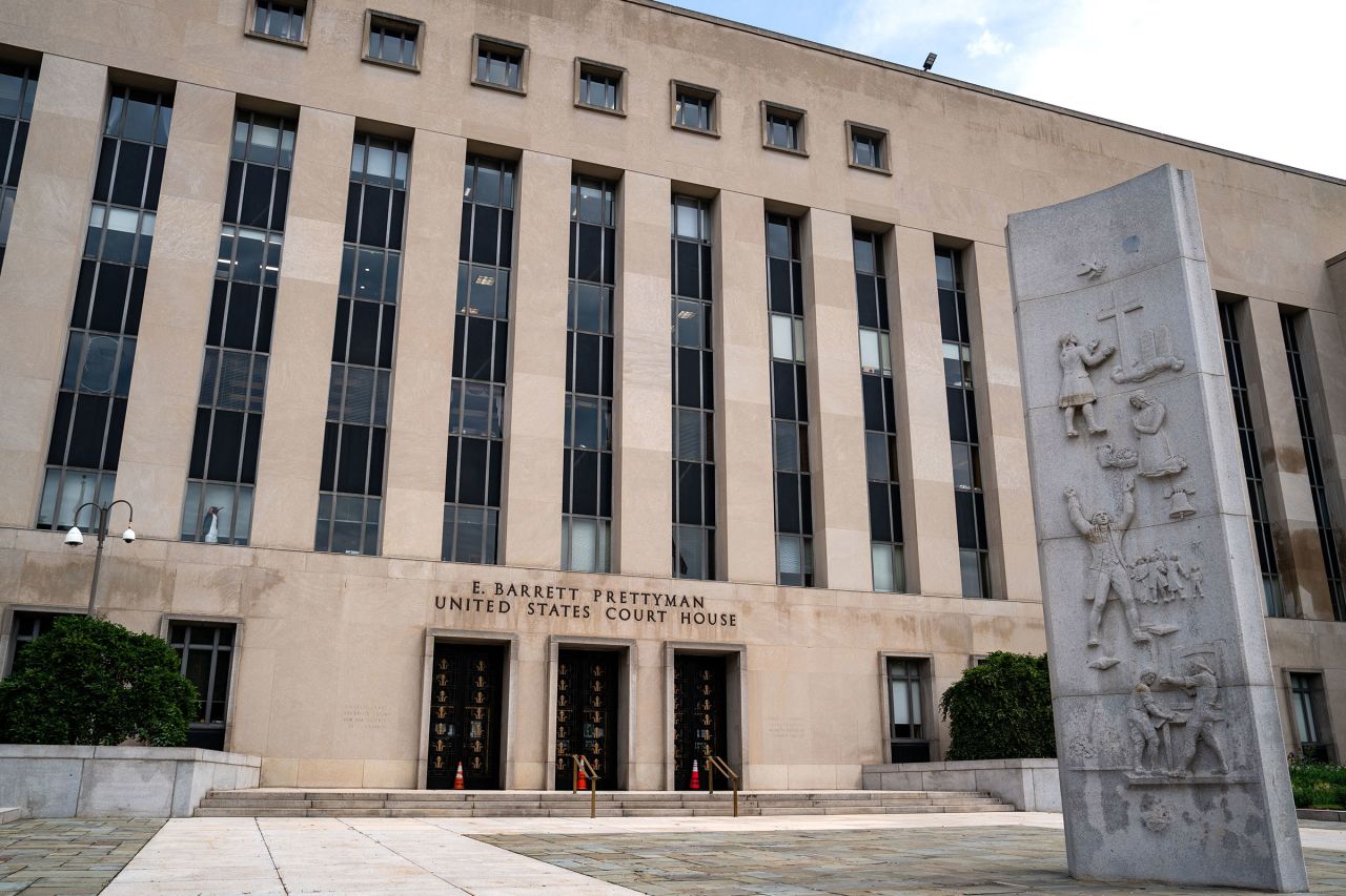 The E. Barrett Prettyman US Courthouse on June 6 in Washington, DC.