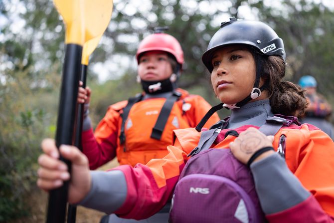 Overall, 30 young people are involved in the descent, with 15 of the most experienced doing the full journey over a month, while the other half joined for the second, less technical, section.