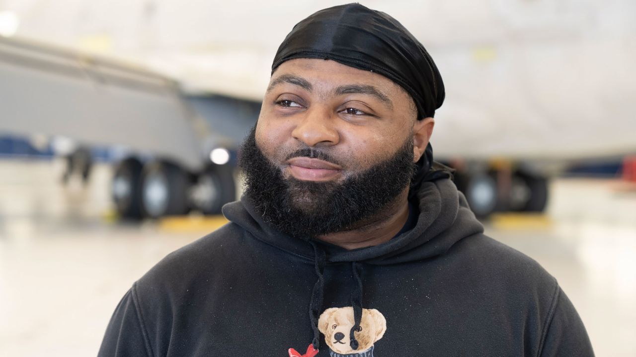 PJ Allen, 31, was the youngest survivor of the Oklahoma City Bombing at 18-months-old. He’s now an avionics technician at the Tinker Air Force Base in Oklahoma City.