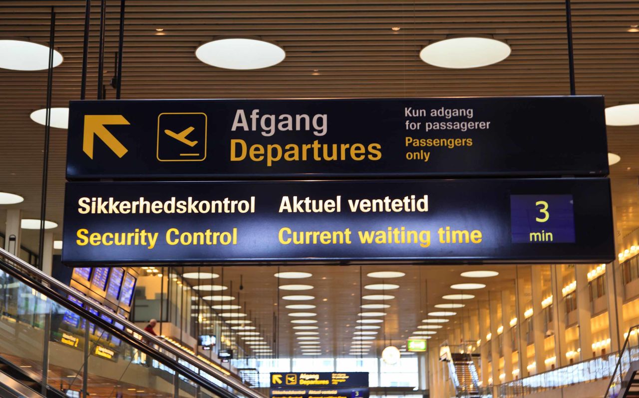 Copenhagen's Lufthavnen Airport Terminal pictured in March 2016.