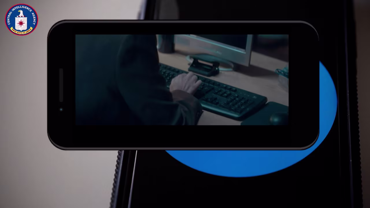 THE CIA released the video via Telegram.