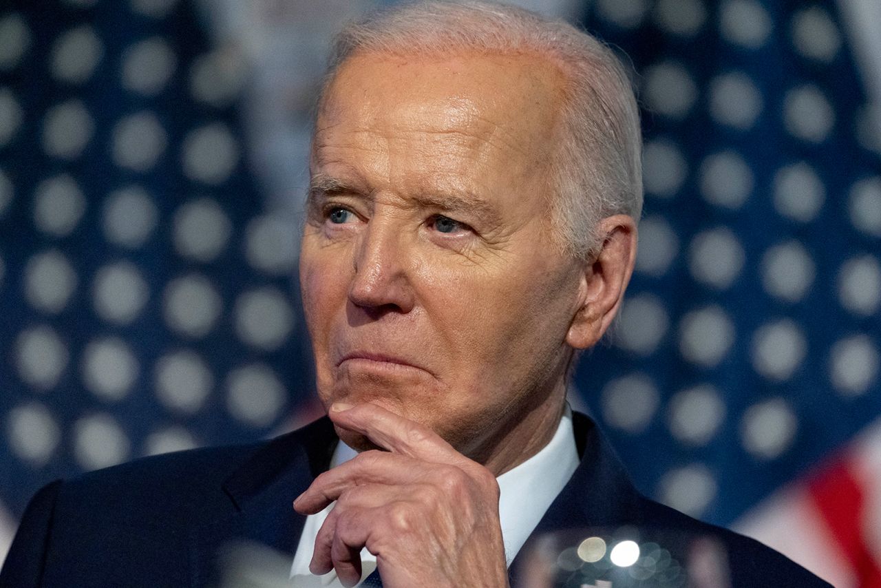 Joe Biden attends a dinner for the Detroit chapter of the NAACP, on May 19, in Detroit.