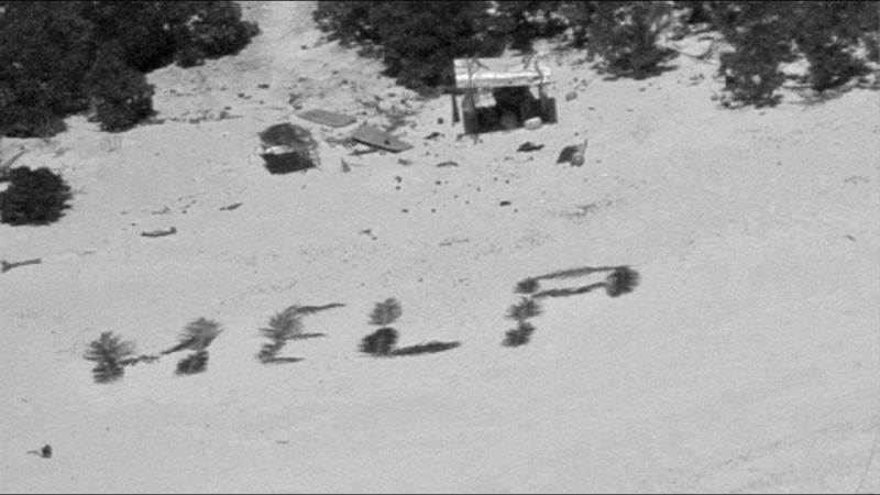 Znak „POMOC” rozbitkom z Pacyfiku skłania do amerykańskiej misji ratunkowej i nieoczekiwanego zjazdu rodzinnego