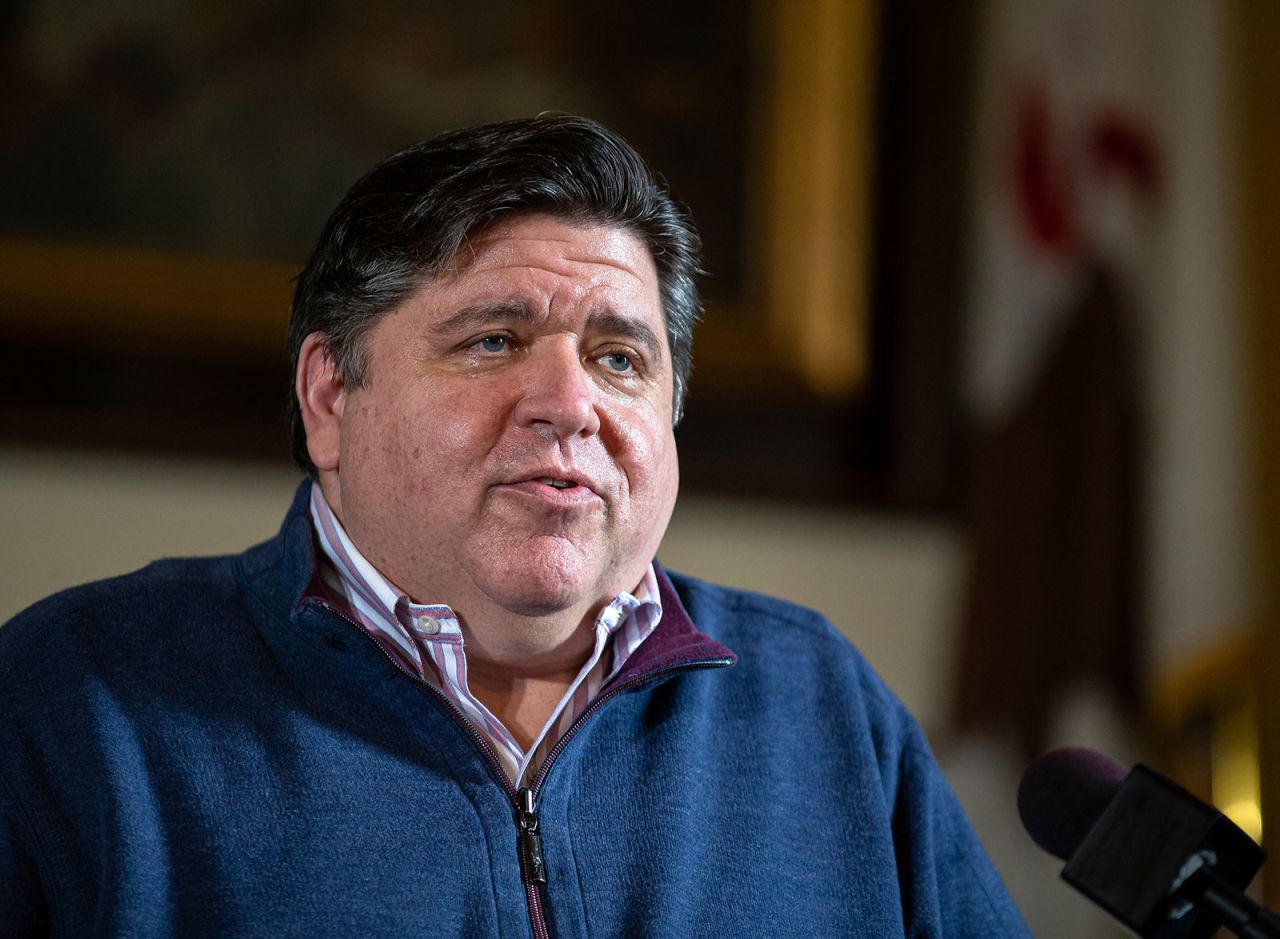 Illinois Gov. J. B. Pritzker.