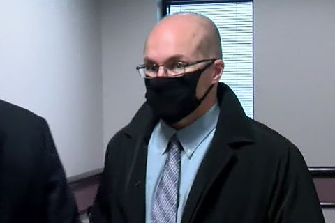 Pharmacist Steven Brandenburg appears in court on Wednesday, January 20.