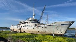 The decommissioned cruise ship Aurora was refloated by contractors hired by a Unified Command, July 18, 2024, in the Little Potato Slough within the San Joaquin River Delta northwest of the City of Stockton, California. The Aurora sunk May 22, 2024, with an unknown amount of fuel on board and response teams removed 21,675 gallons of oily water during the response to mitigate pollution to the environment.