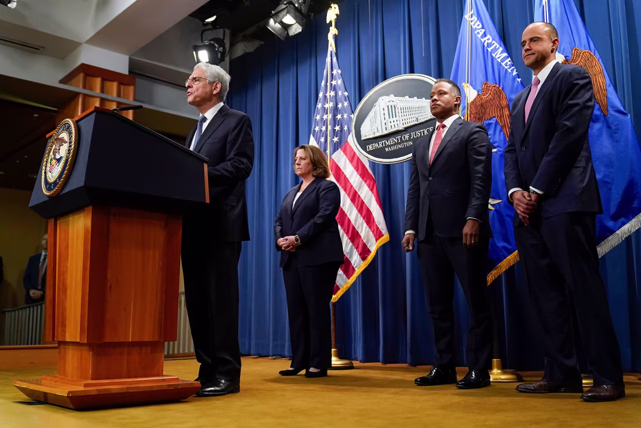 Attorney General Merrick Garland announces Jack Smith as special counsel to oversee the Justice Department's investigation.