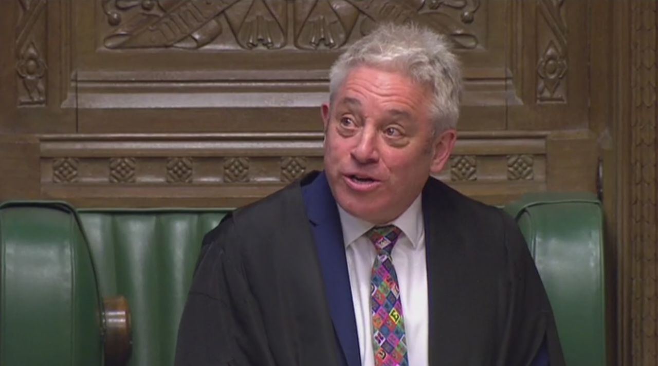 House Speaker John Bercow. 