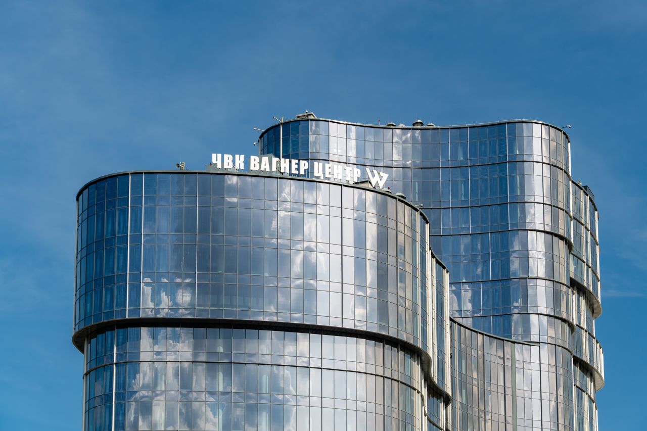 General view of the headquarters of Wagner Group on June 27, in Saint Petersburg, Russia.