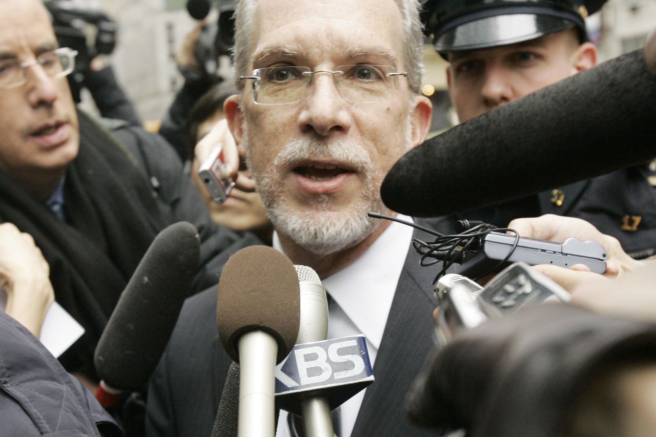 Evans Revere speaks to the media in this file photograph from 2007.