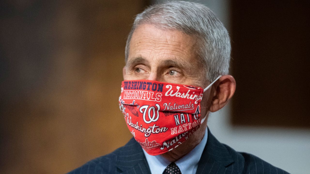 Dr. Anthony Fauci arrives for a hearing in Washington, DC, on June 30.