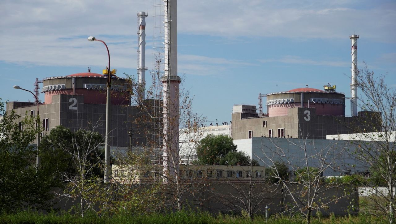 The Zaporizhzhia nuclear power plant in September, 2022.