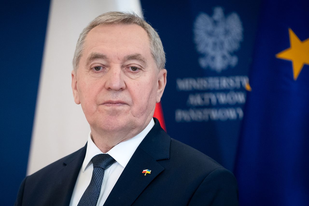 Polish Agriculture Minister Henryk Kowalczyk in Warsaw, Poland, in 2022. 