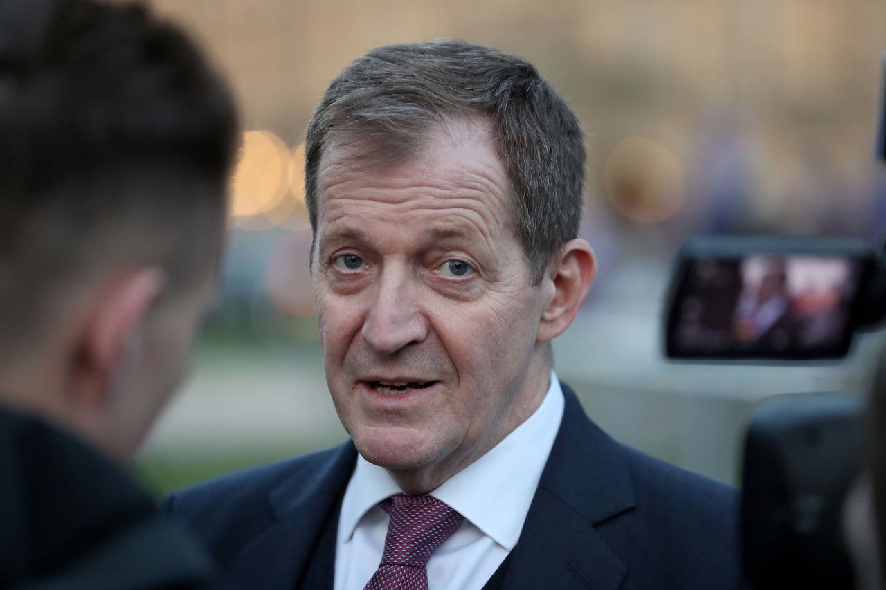 Former adviser to Tony Blair, Alistair Campbell. Photo by DANIEL LEAL-OLIVAS/AFP/Getty Images