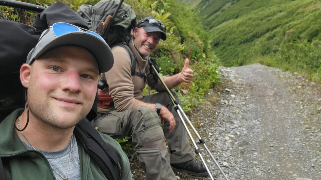 Tyler Johnson and his father Chris Johnsons are seasoned hunters in and previously hunted black bears in Alaska.