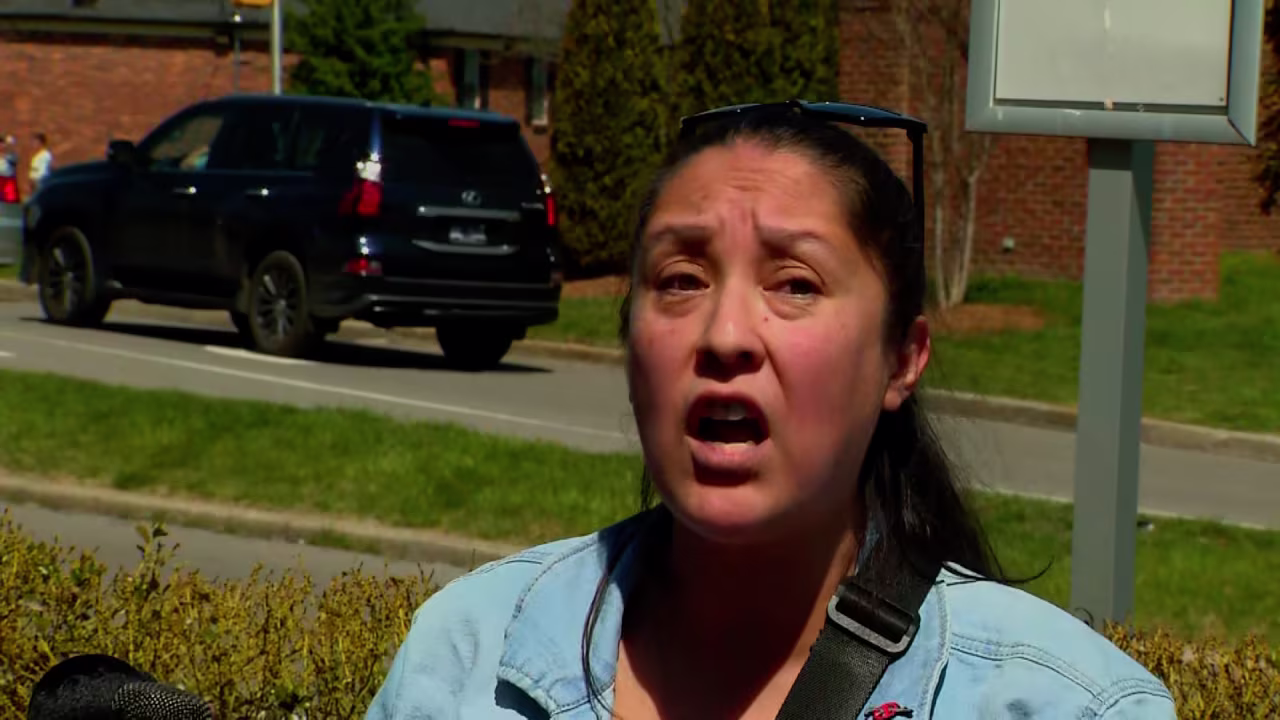 Ashbey Beasley speaks about gun safety legislation on Monday in an interview with CNN.