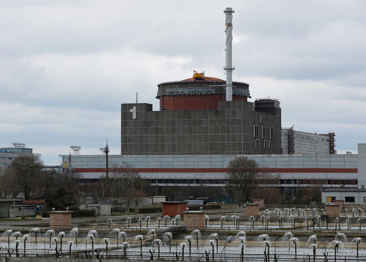 The Zaporizhzhia?nuclear?power?plant in southern Ukraine, on March 29.