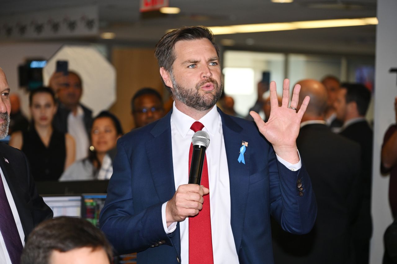 JD Vance attends Charity Day 2024 hosted by The Cantor Fitzgerald Relief Fund?at BGC Group on September 11, in New York City