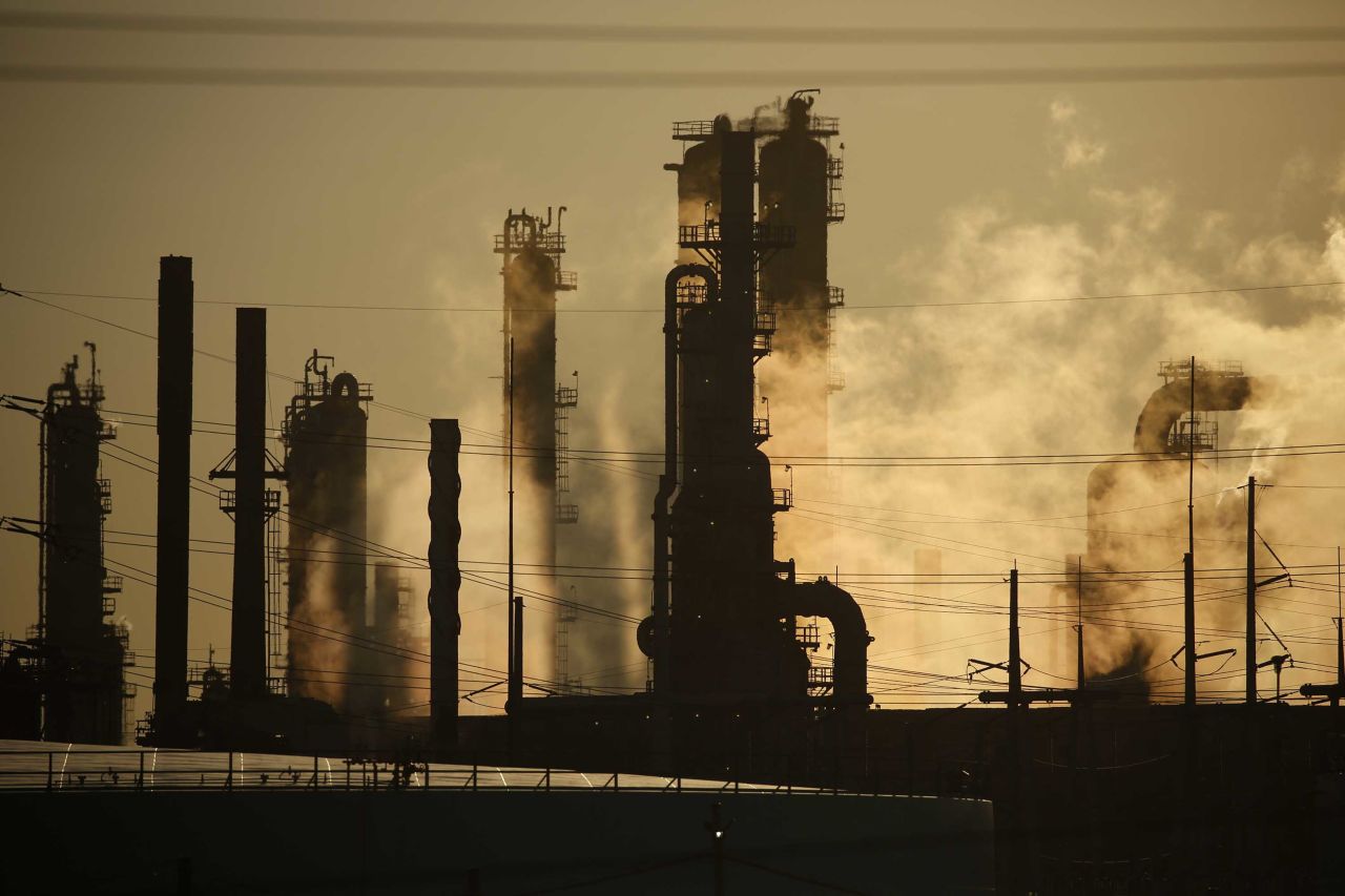 The Royal Dutch Shell Plc Norco Refinery is pictured in Norco, Louisiana, on June 12.