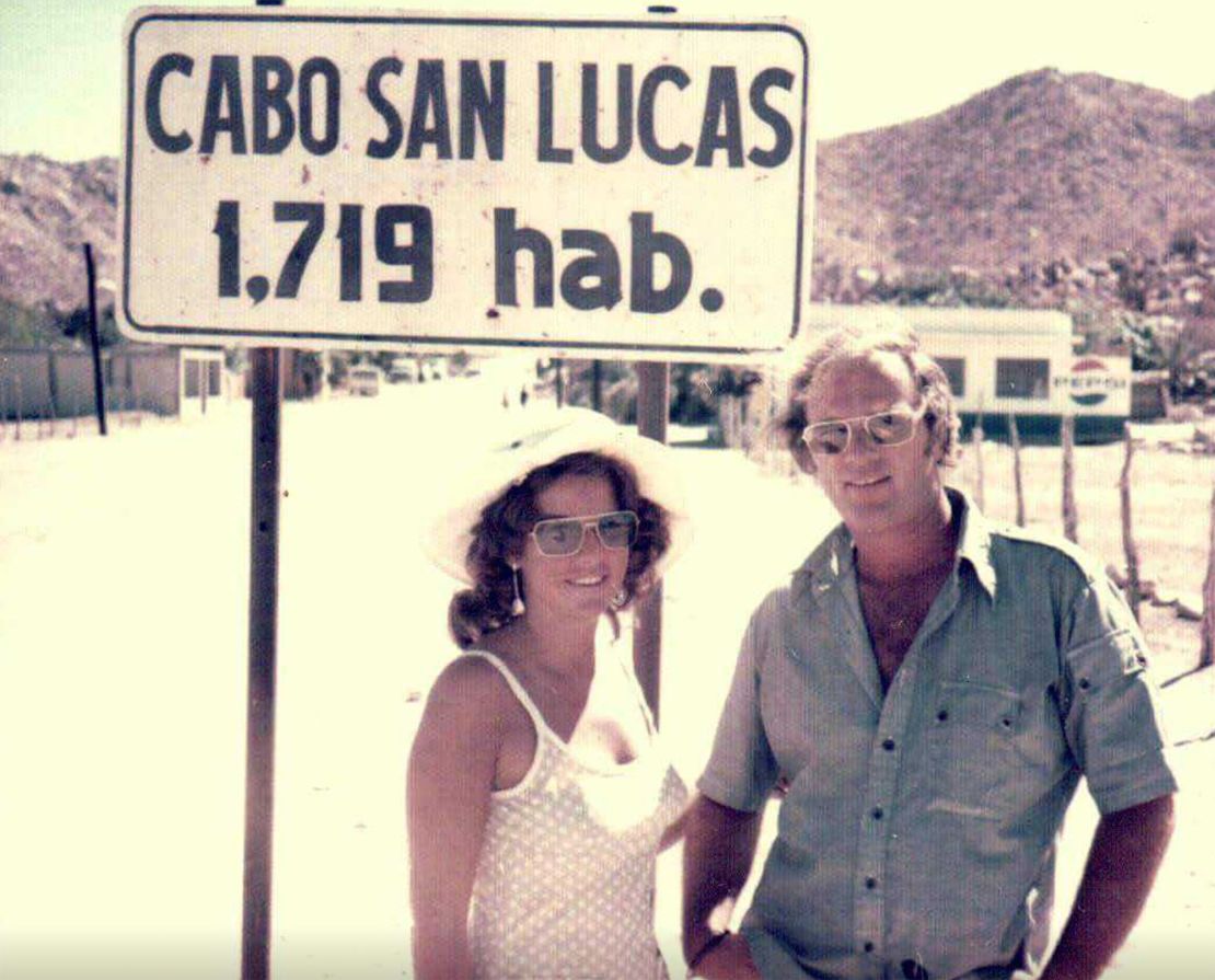 Beverly and Bob settled for a while in Cabo San Lucas, now a busy resort town, then a sleepy coastal spot.