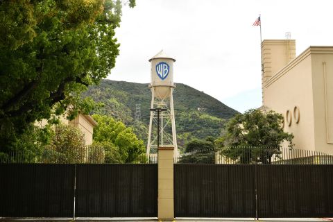 The Warner Bros. Studios lot in Los Angeles, California.