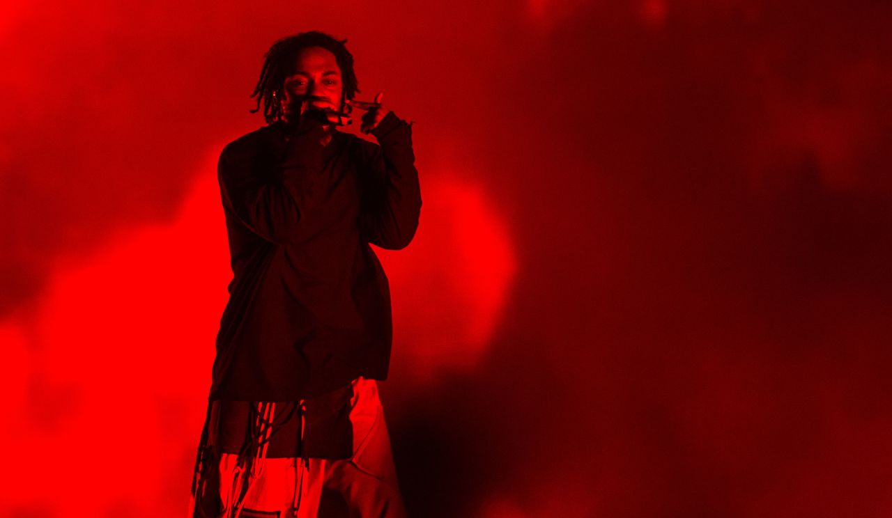 Kendrick Lamar performs in Buenos Aires, Argentina in March 2019. The American rapper was due to be one of the Glastonbury 2020 headliners. 