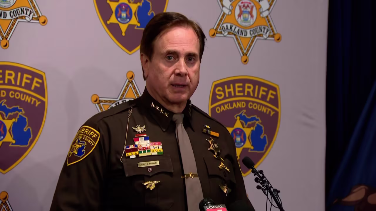Oakland County Sheriff Michael Bouchard
