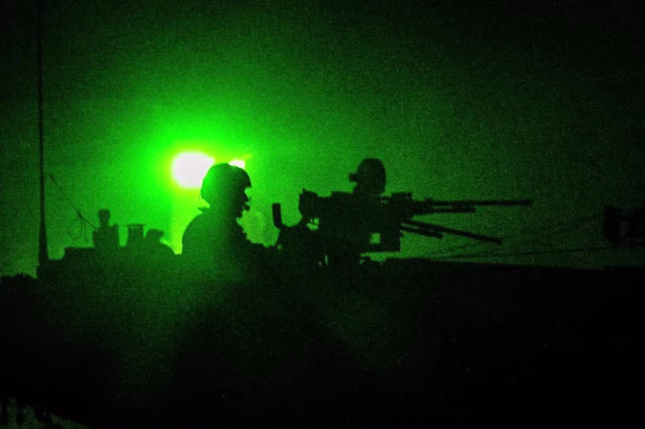 A photo released by the IDF on October 30 shows its forces continue to expand ground operations in Gaza.