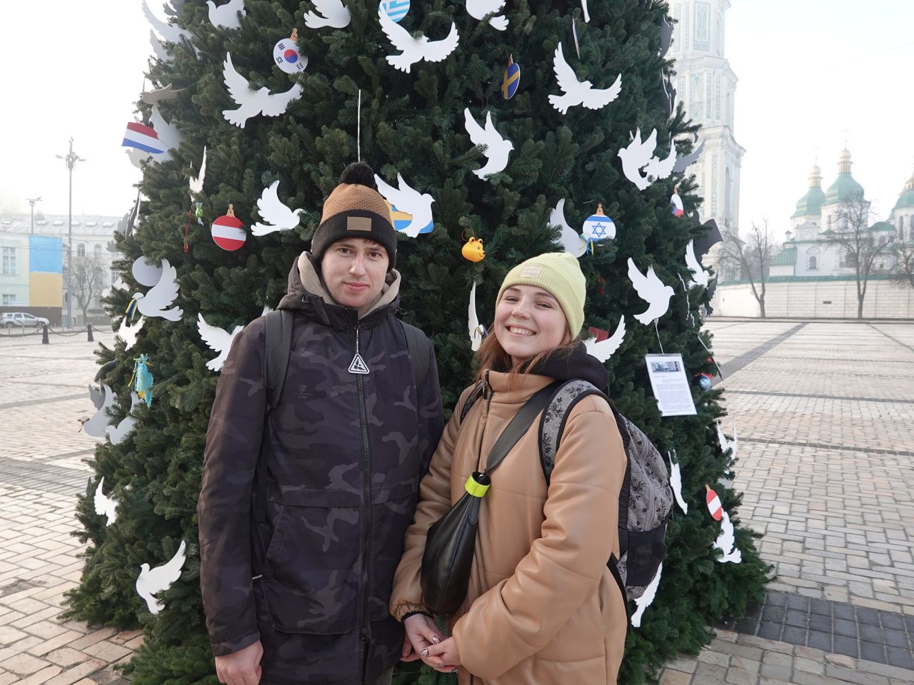 Yurii Nagotnuk and Dariya Chesnokova. 