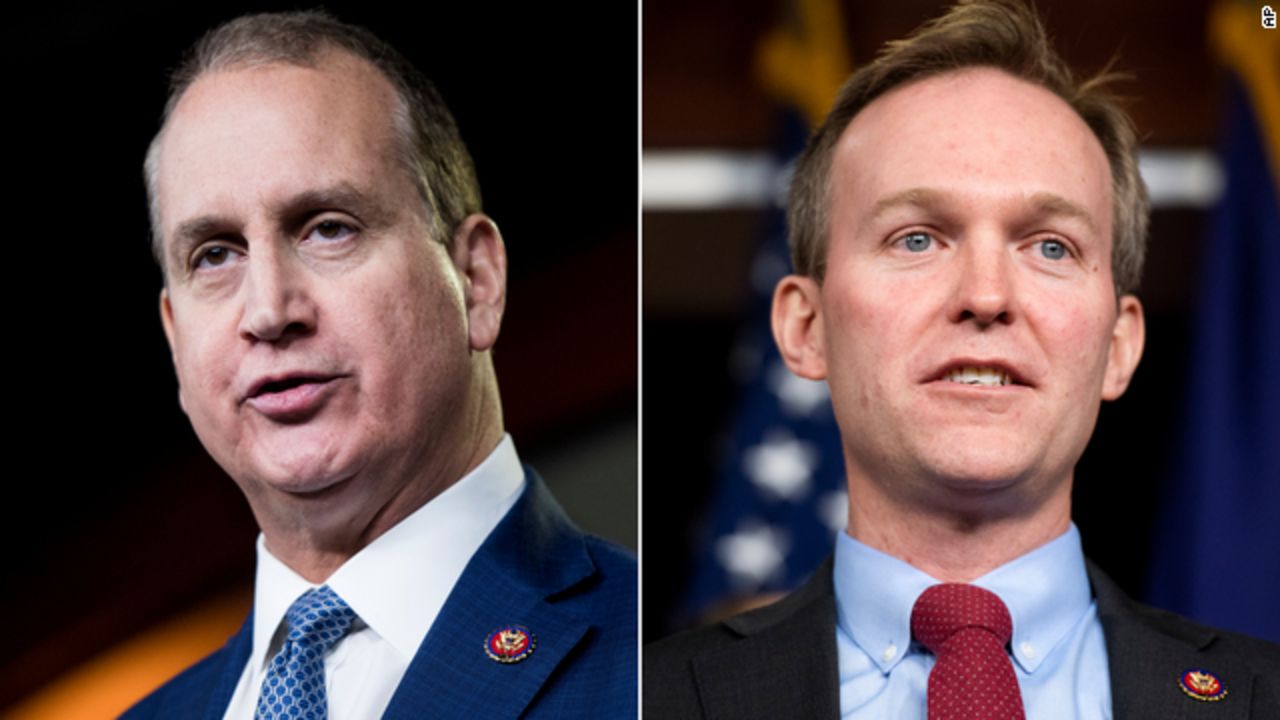 Rep. Mario Diaz-Balart,?(left) and?Rep. Ben McAdams (right) confirmed earlier today that they had contracted the coronavirus.