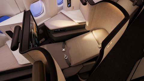 <strong>Winner — Passenger Comfort: </strong>Cathay Pacific’s Aria Suite was recognized by the Crystal Cabin Awards 2025 for its "ground-breaking IFEC system that unifies in-flight entertainment and cabin environment control."