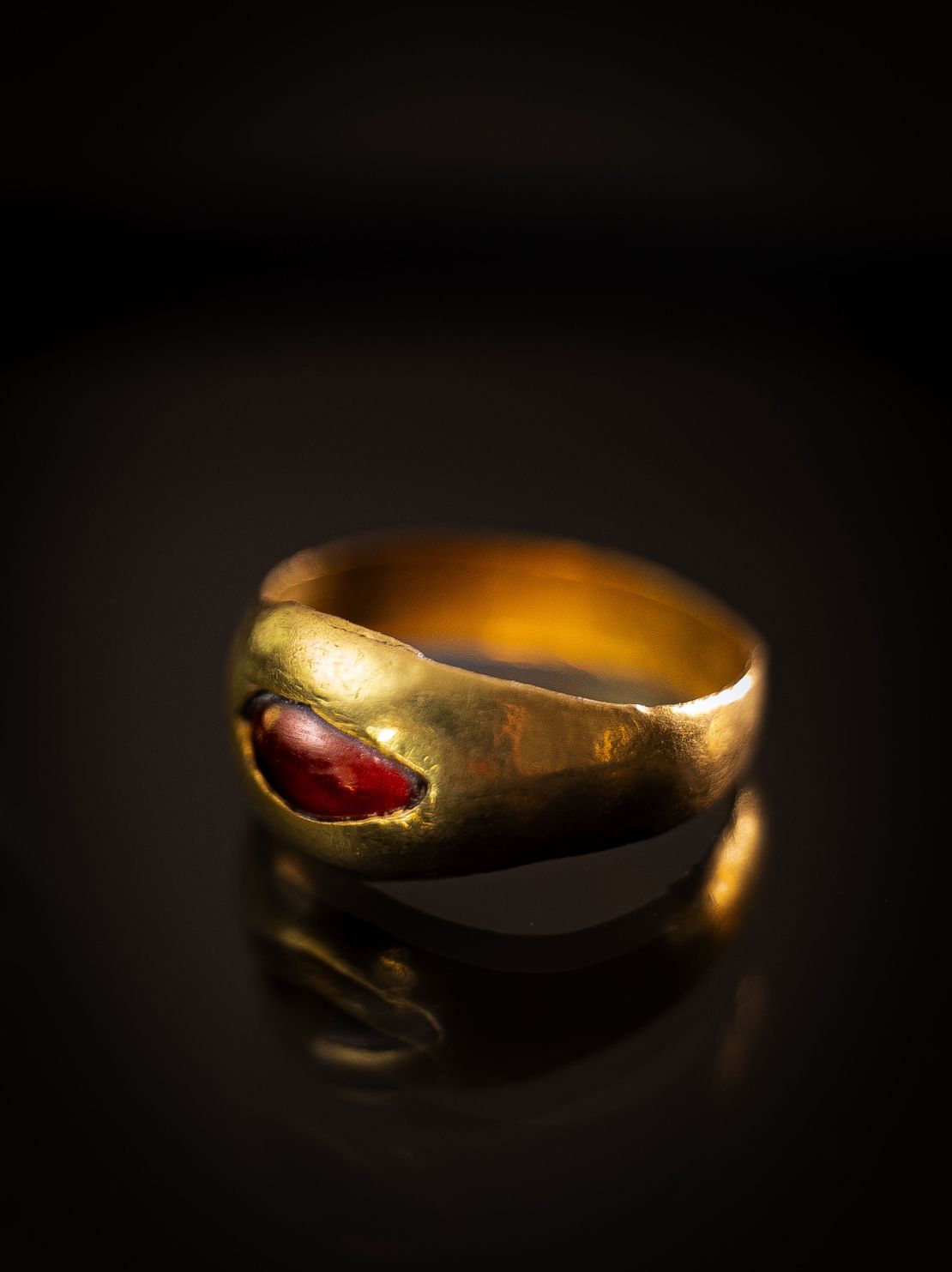 Artisans likely made the rings by hammering thin gold leaf onto metal ring bases, said Dr. Marion Zindel, an archaeologist with the Israel Antiquities Authority.
