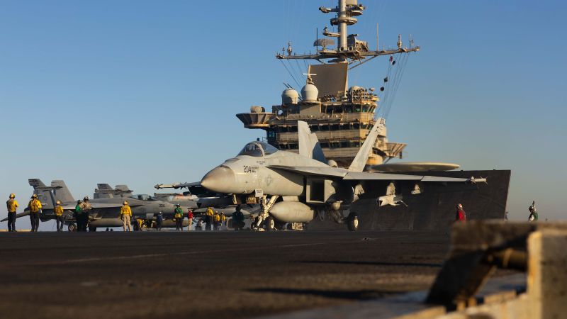 Second US Navy jet is lost at sea from Truman aircraft carrier