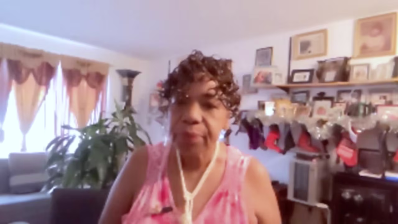 Gwen Carr, mother of the late Eric Garner.