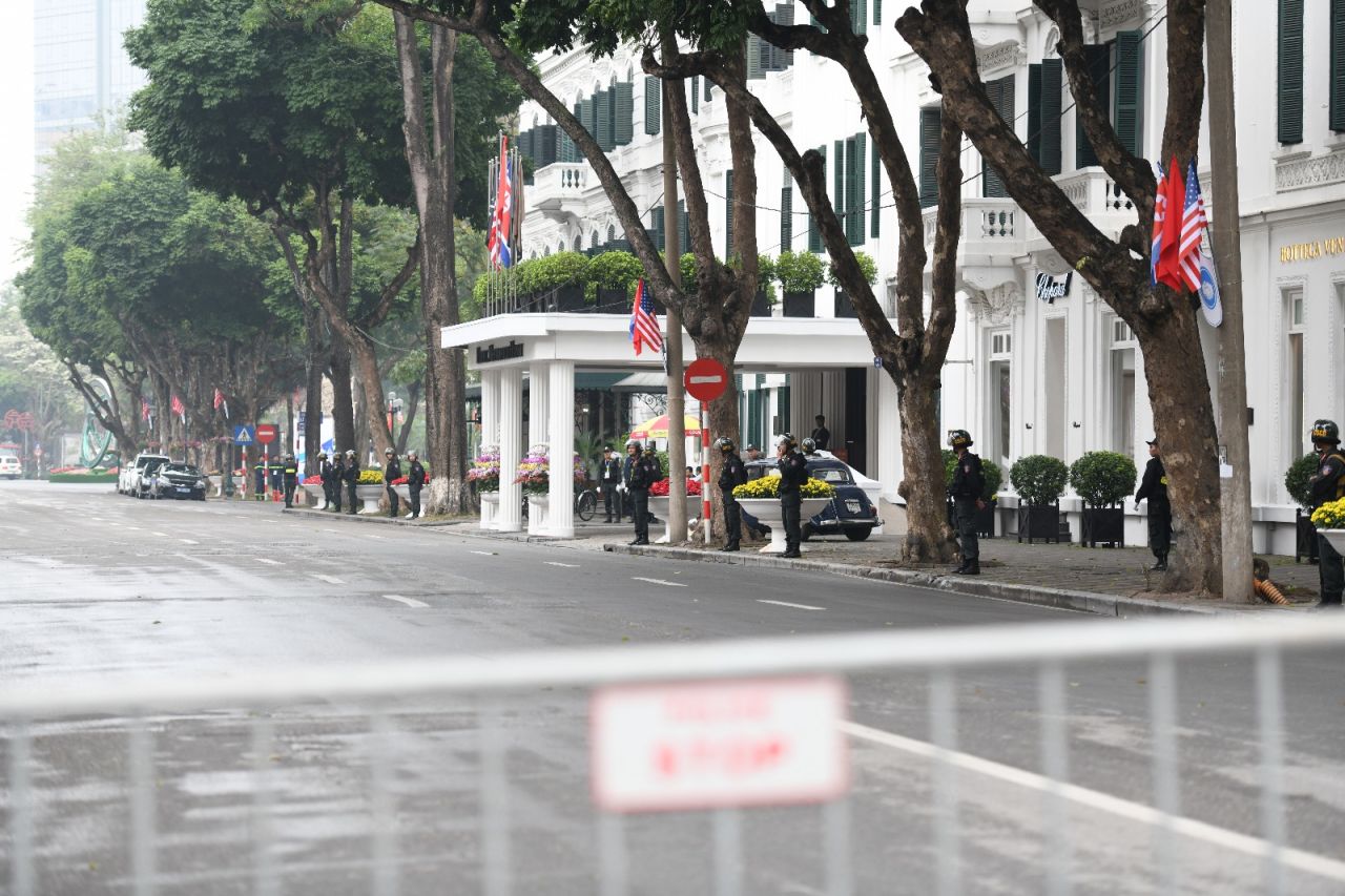 The Metropole Hotel in Hanoi. 