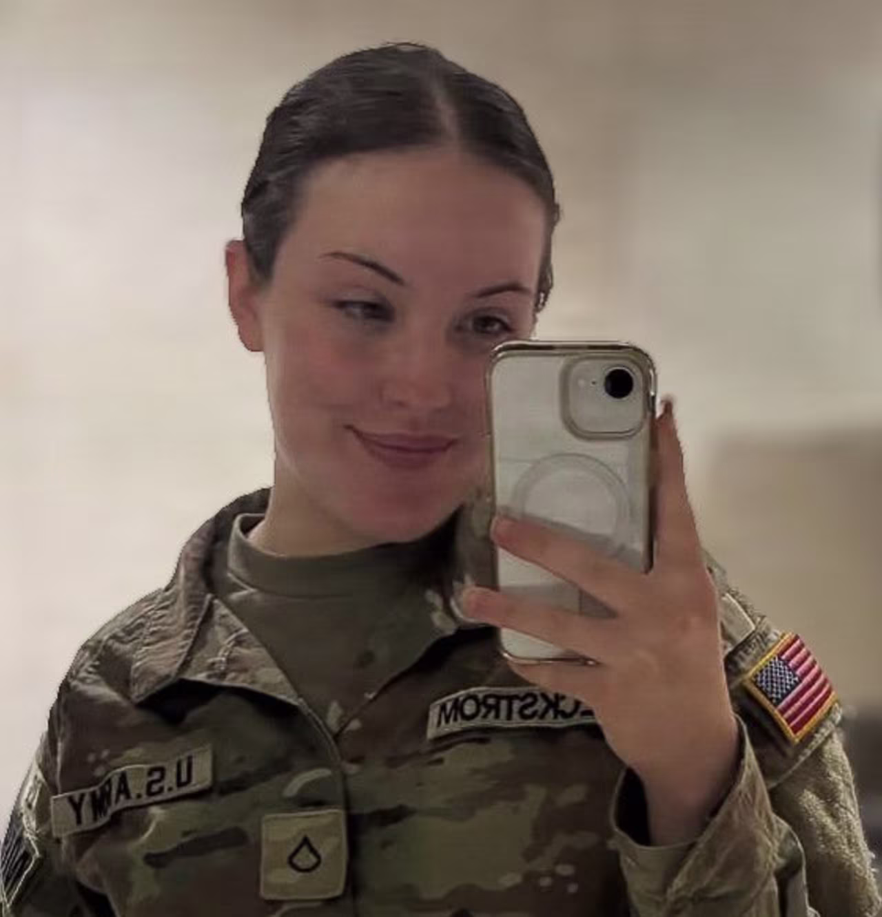 US Army Specialist Sarah Beckstrom