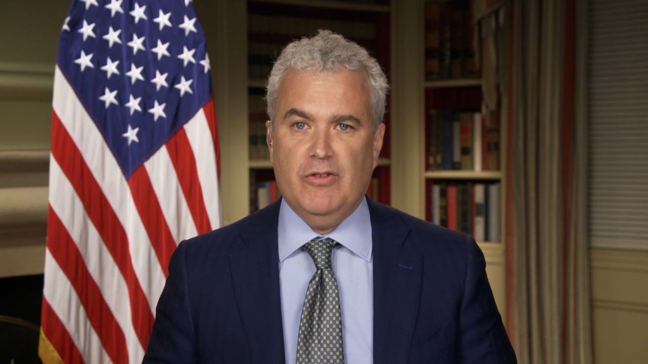 White House senior Covid adviser Jeff Zients speaks during a White House Covid briefing on June 3.