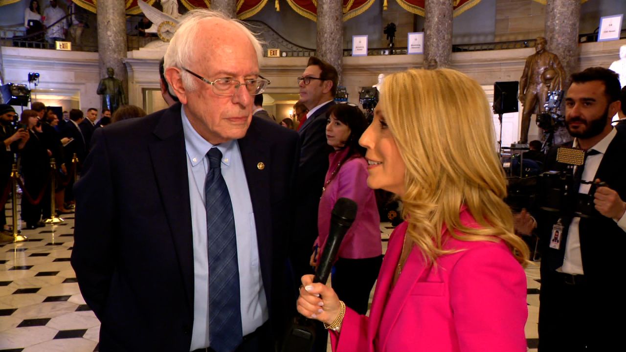 Sen. Bernie Sanders speaks with CNN's Dana Bash.