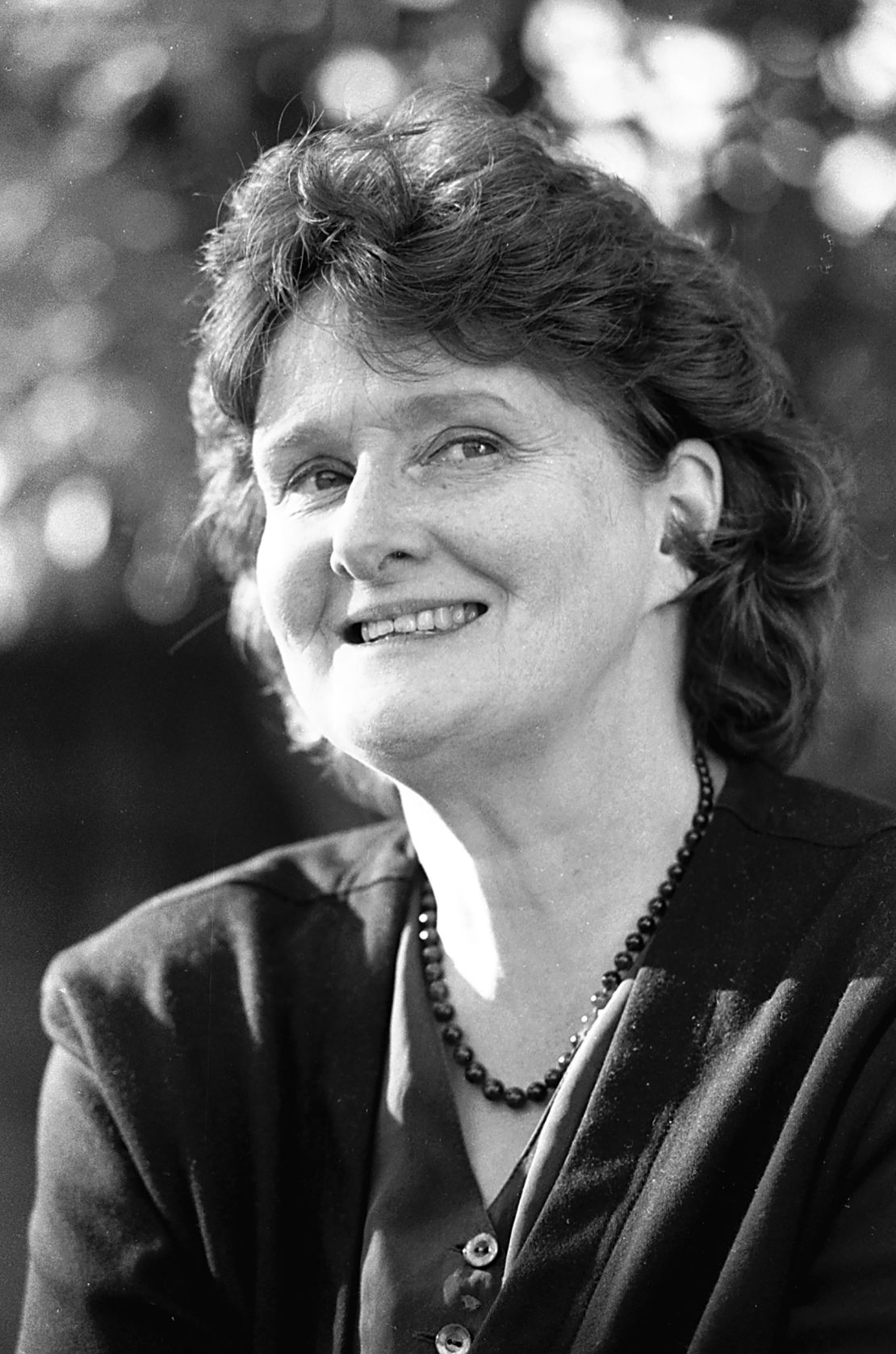 From 1996 (the year in which she is pictured) Eavan Boland was a tenured Professor of English at Stanford University.