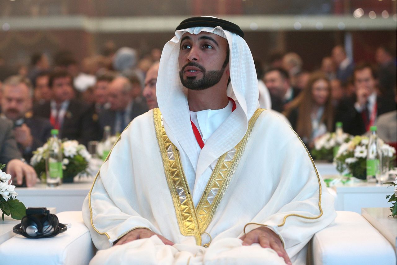 Crown Prince of Dubai Sheikh Hamdan bin Mohammed Al Maktoum seen here at the 10th International Economic Summit "Russia - Islamic World: KazanSummit 2018". 