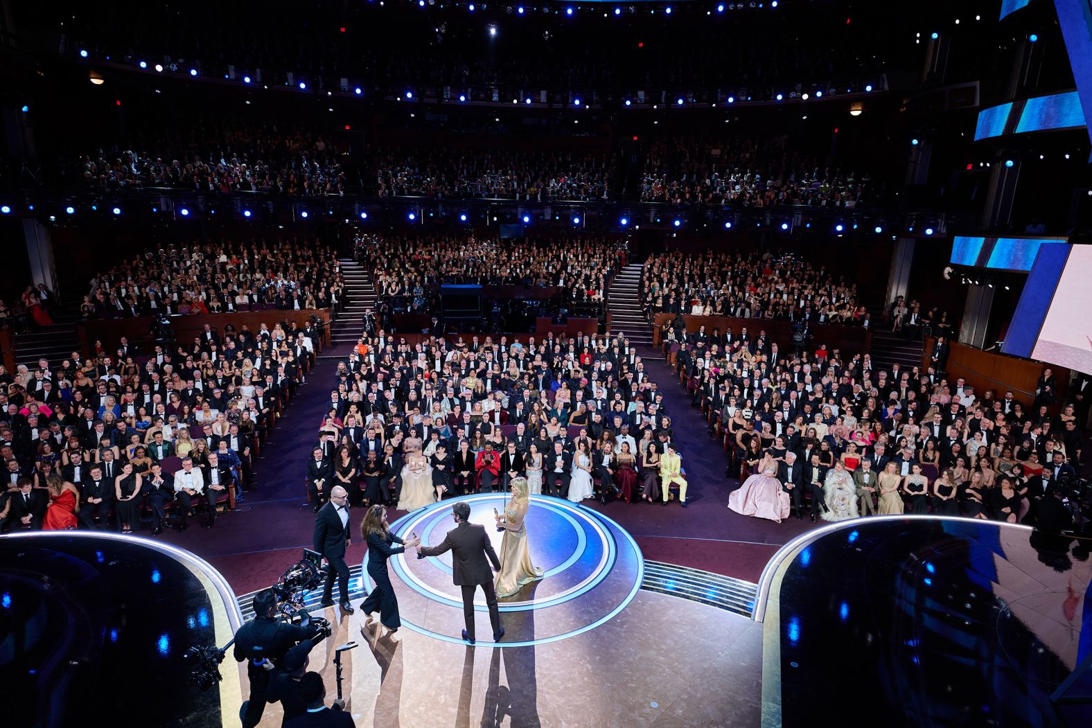 A view of the audience as Sohani and Molayemi accept their Oscar.