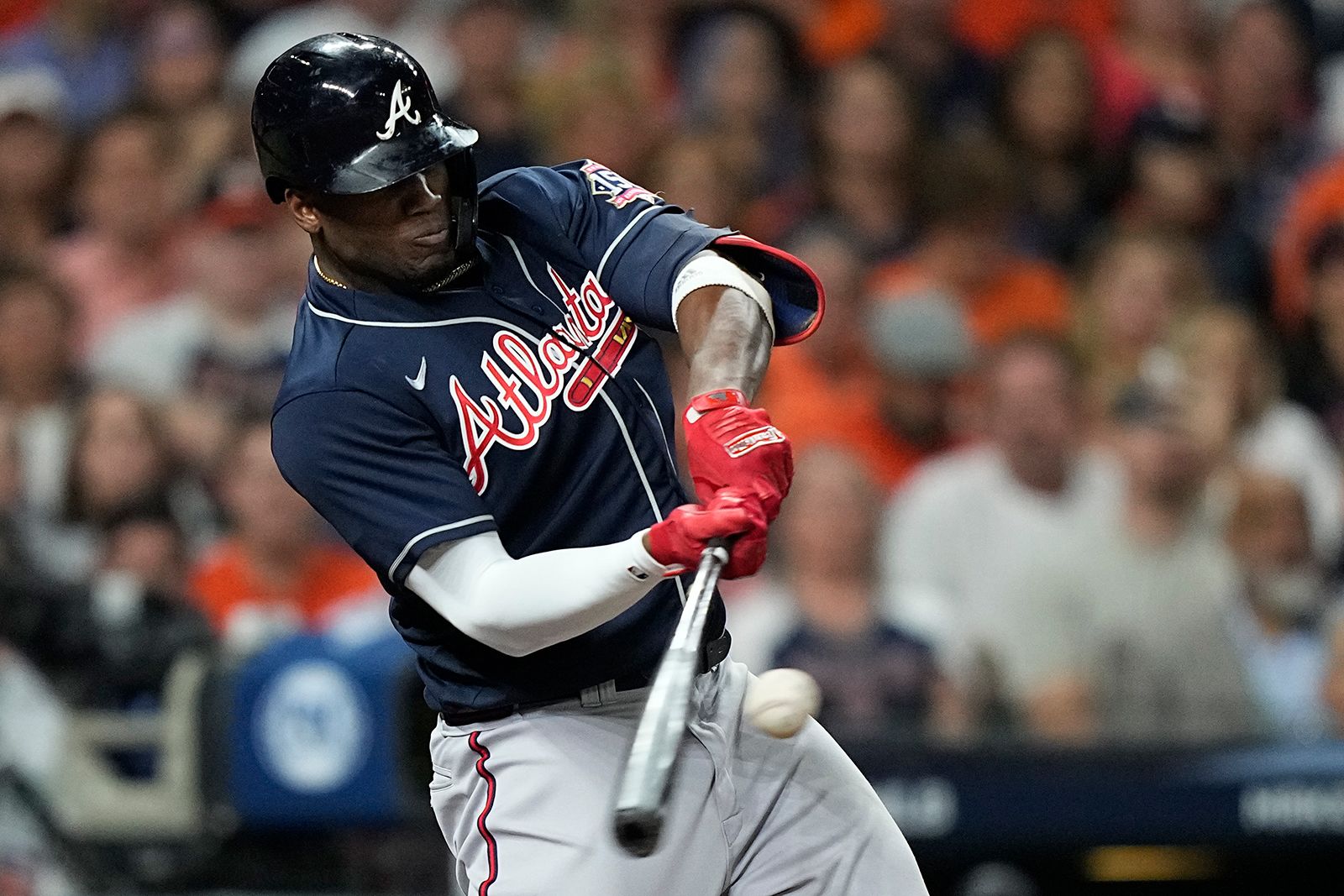 World Series: Atlanta Braves strike first and crush Houston Astros in Game  1