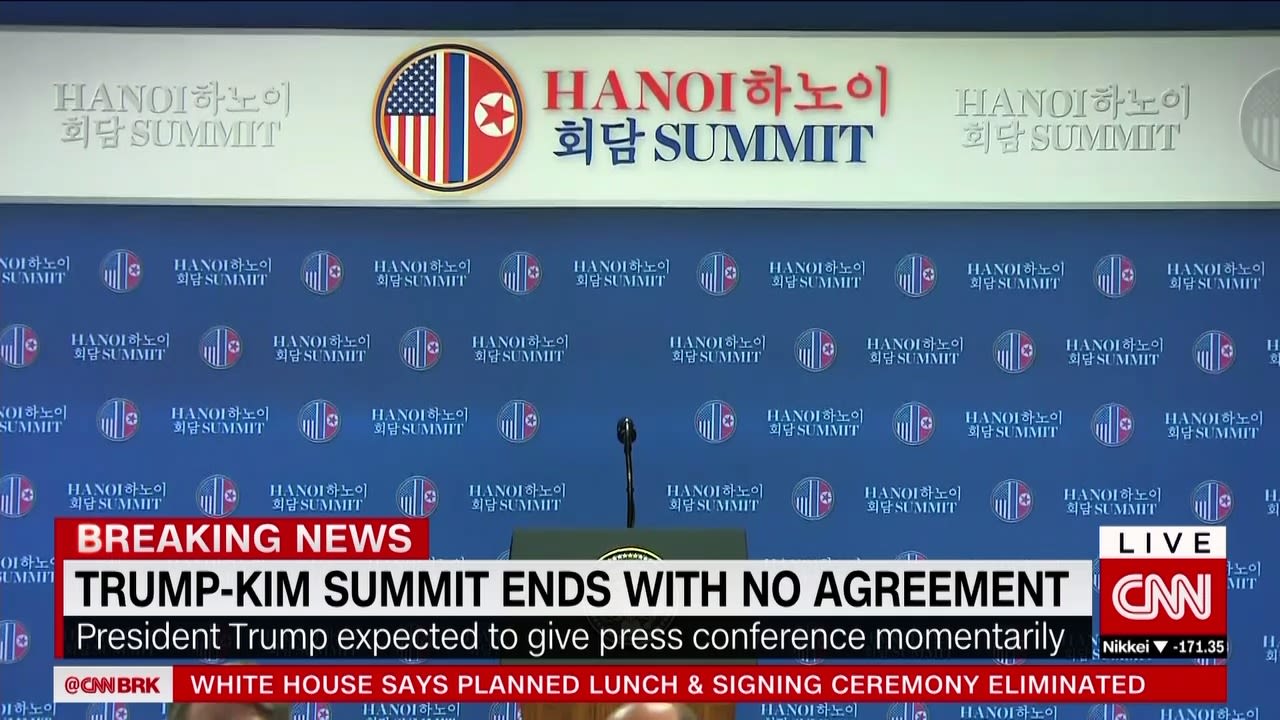 Trump Kim Summit 2019 Live Updates Cnn Politics 